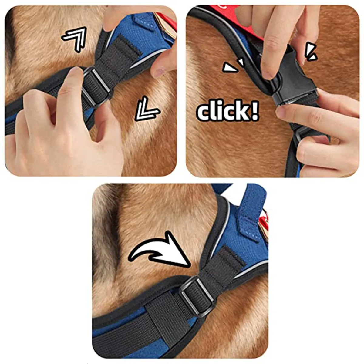 GENERICO - Pechera militar para perro K9