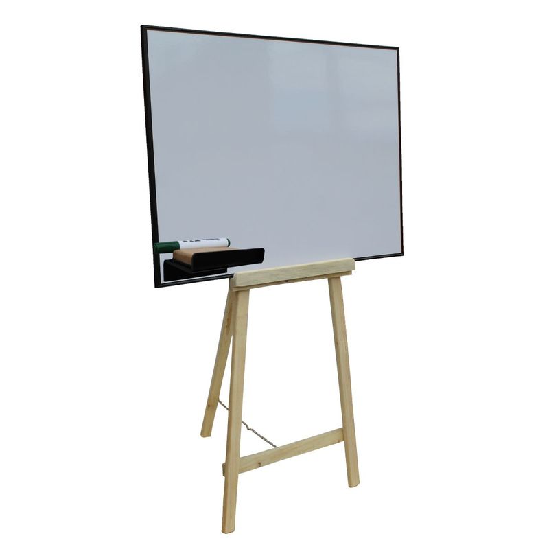 MAOS - Tablero Acrílico Borrable Liso Con Tripodeborrador 80cmx60cm