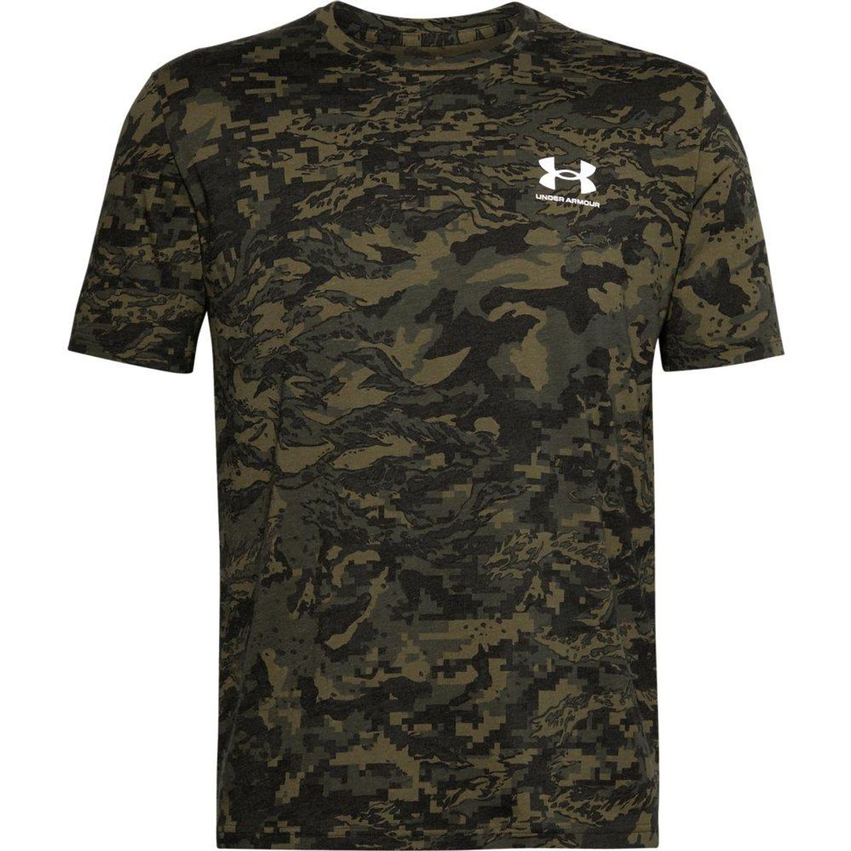 UNDER ARMOUR - Camiseta Under Armour Abc Camo Ss Blk-Camuflado