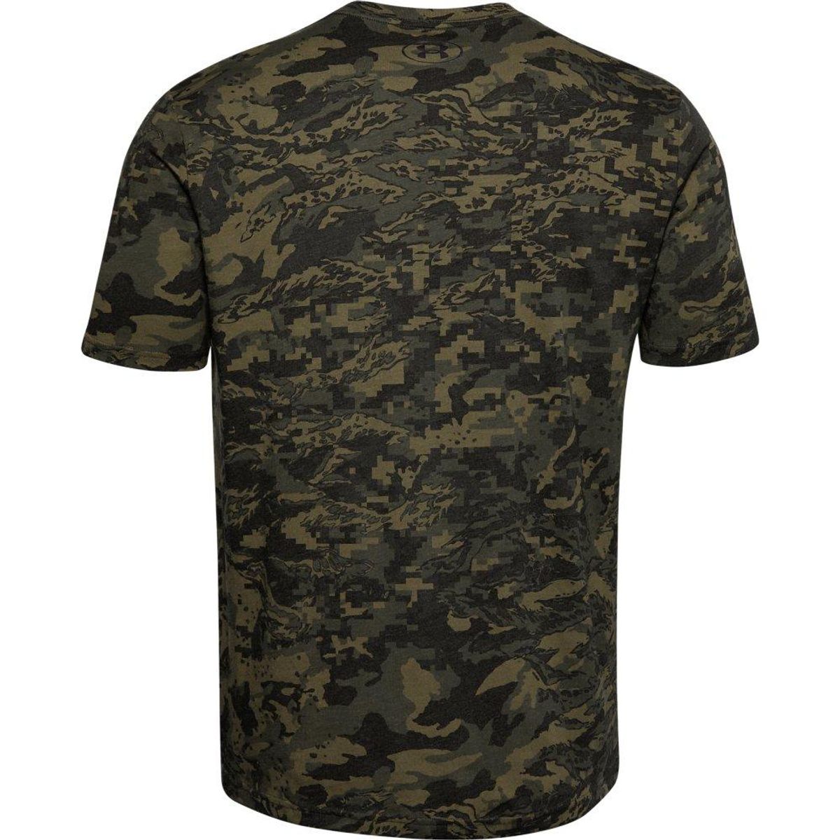 UNDER ARMOUR - Camiseta Under Armour Abc Camo Ss Blk-Camuflado