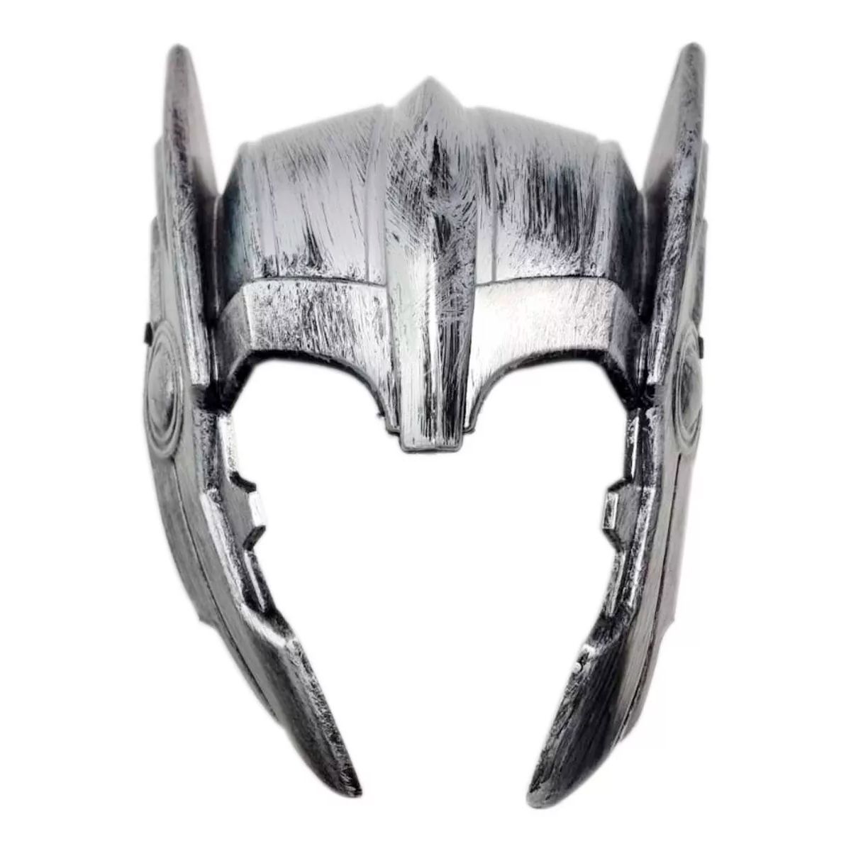 GENERICO - Disfraz Thor Martillo Mascara Hallowen Avengers Color Aleato