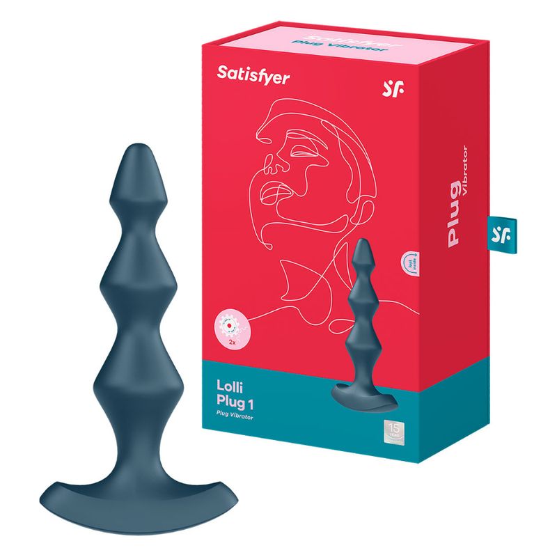 SATISFYER - Plugs Anales Lolli 1 Azul Satisfyer