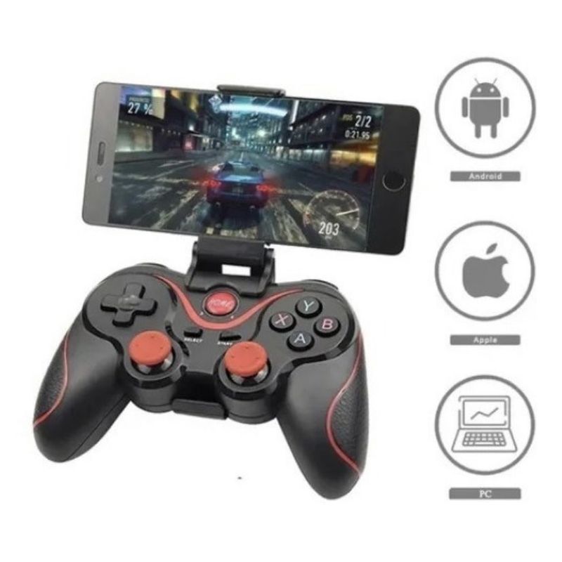 GENERICO - Control Bluetooth X3 Para Celular  y Pc