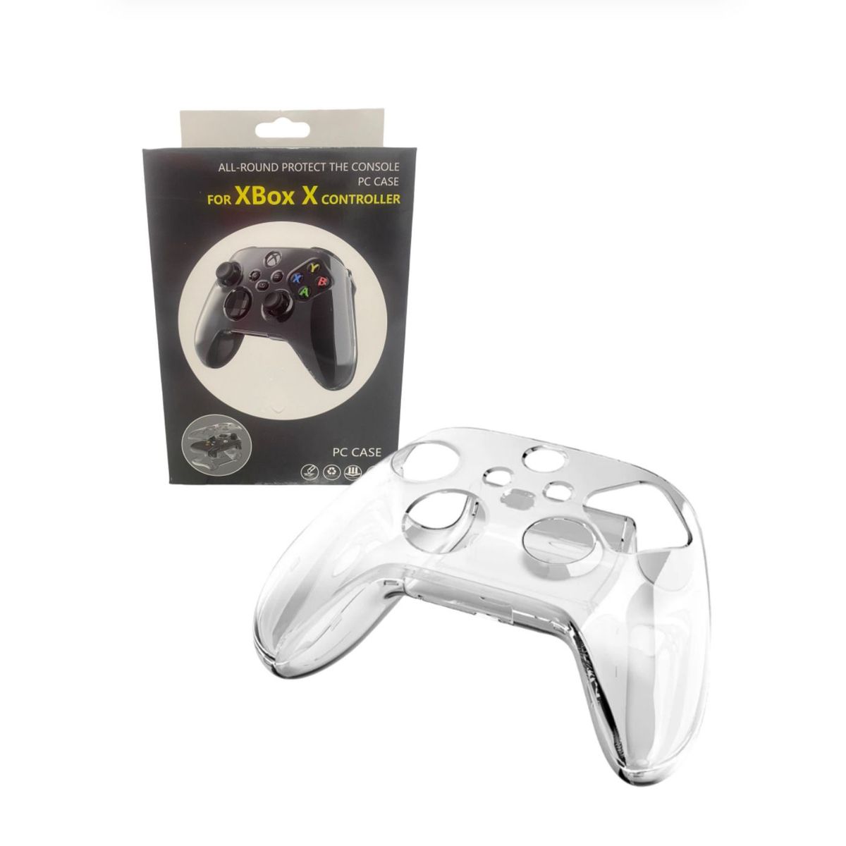 GENERICO - Protector Funda Acrílico Transparente Compatible Control Xbox Series X