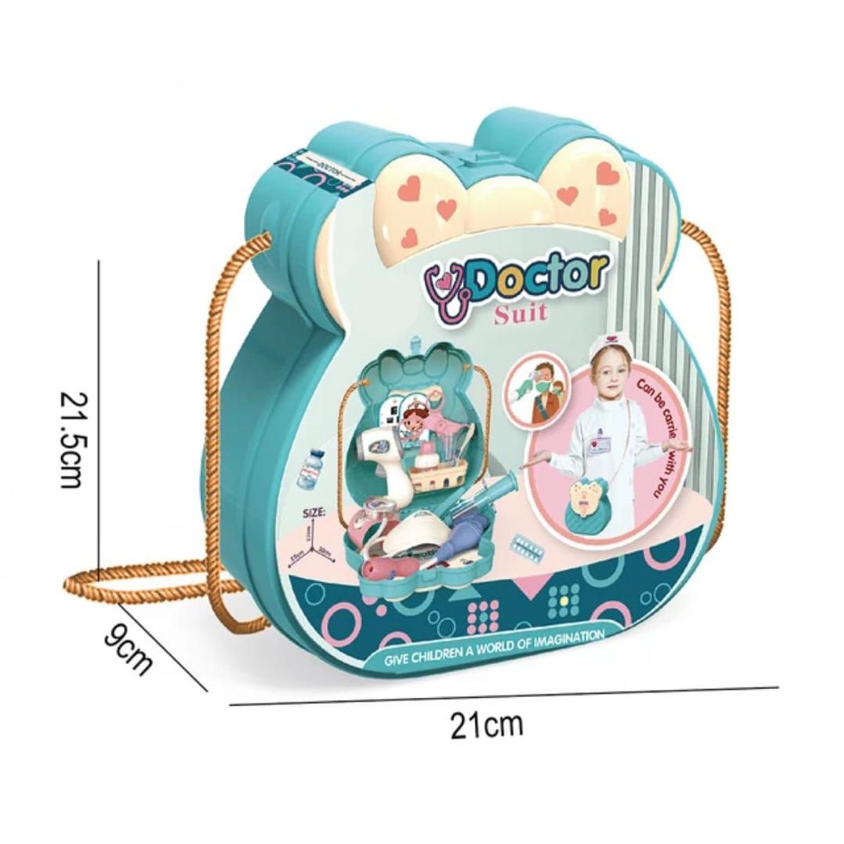 GENERICO - Juego De Maletín De Doctor Para Niños - Juego De Rol Doctor