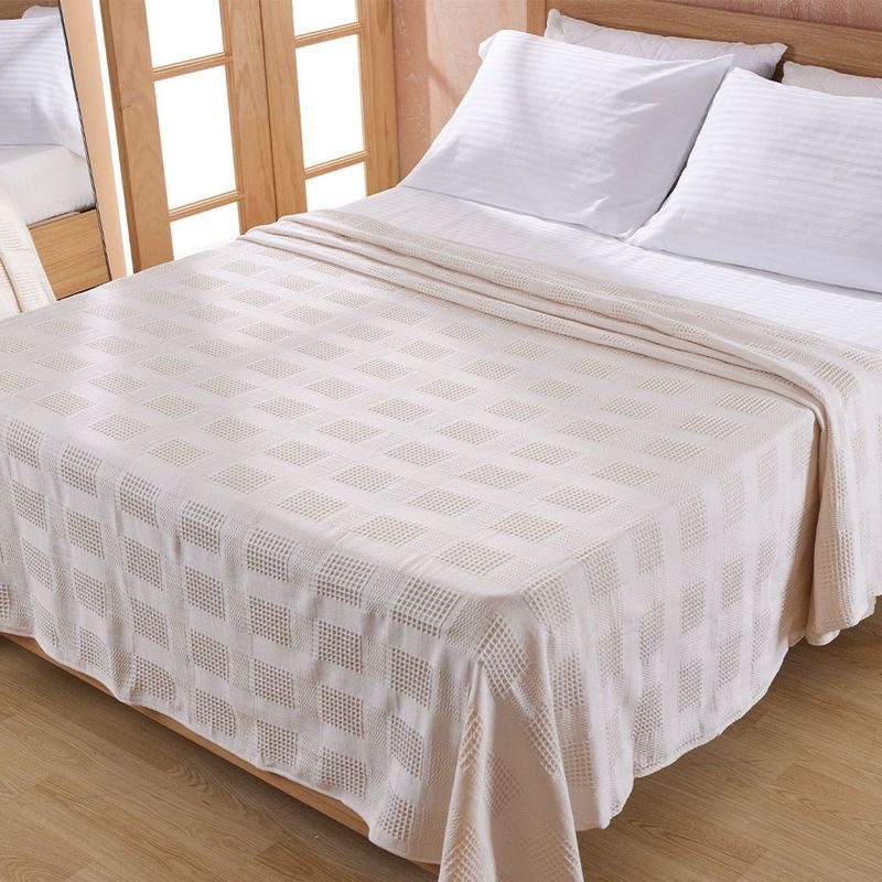 FATELARES - Cubrelecho Sencillo Sofia Crema 150x220cm