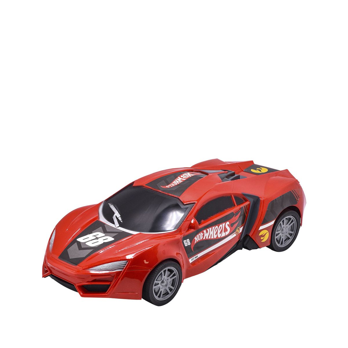 HOT WHEELS - Hot Wheels Carro Fricción Speed Motor Rojo 42 Cm
