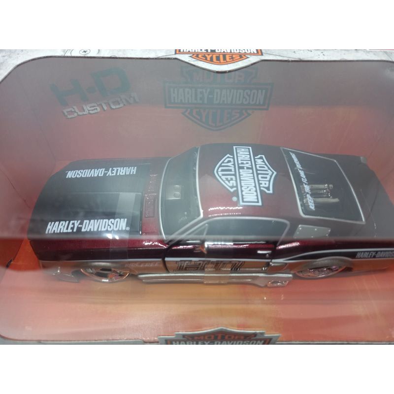 MAISTO - CARRO FORD MUSTANG GT 1967 HARLEY DAVN ESC 1-24 DE COLECCIÓN