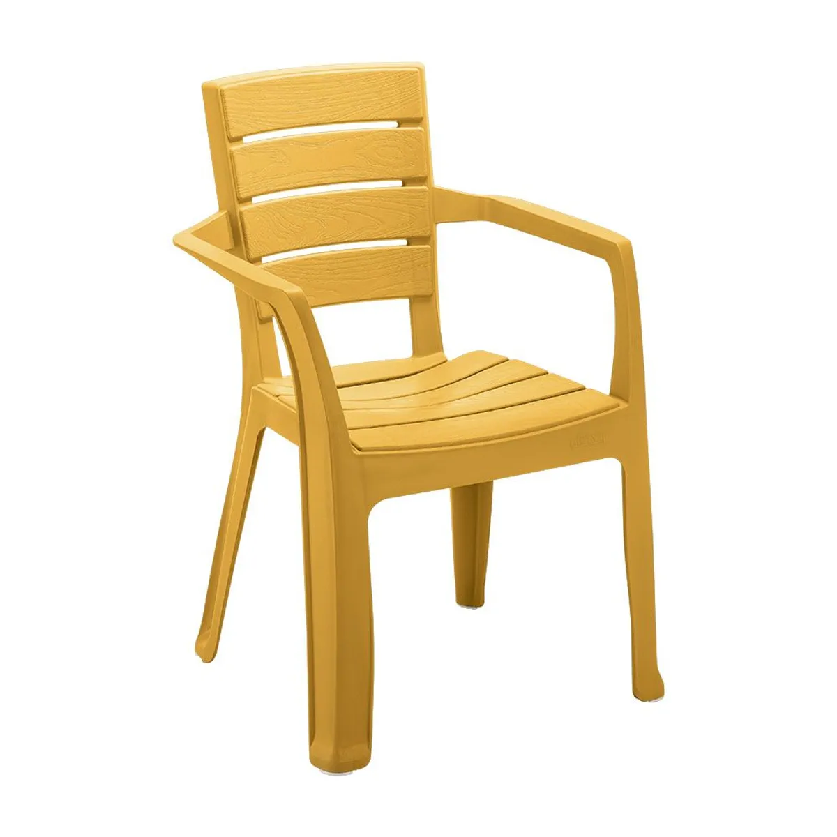 RIMAX - Comedor Barú RIMAX (1 Mesa + 4 Sillas Con Brazos AMARILLO MOSTAZA)