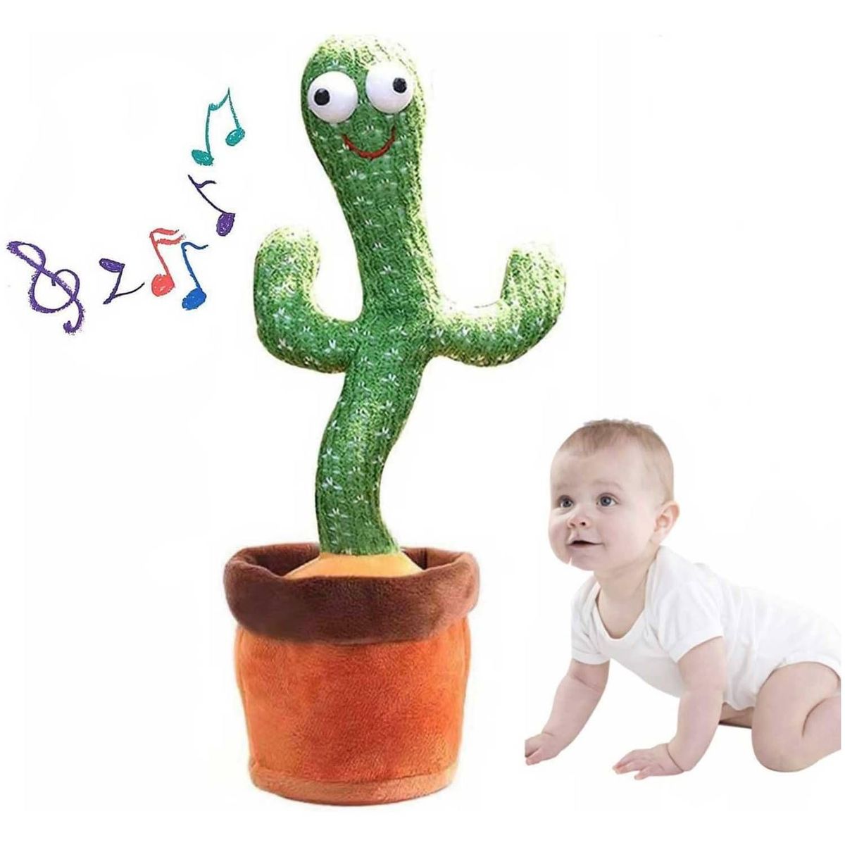 ONE PIXEL - Cactus Bailarín Electrónico Niños Canta y Baila