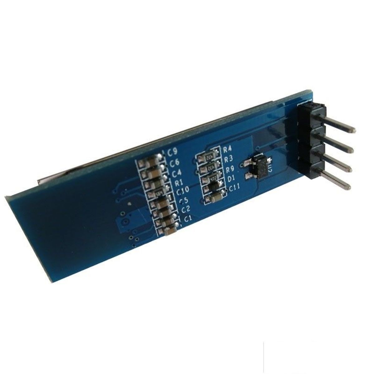 GENERICO - Pantalla Display Lcd Oled 0.91 Pulgadas 12832 128x32 I2C Blanco