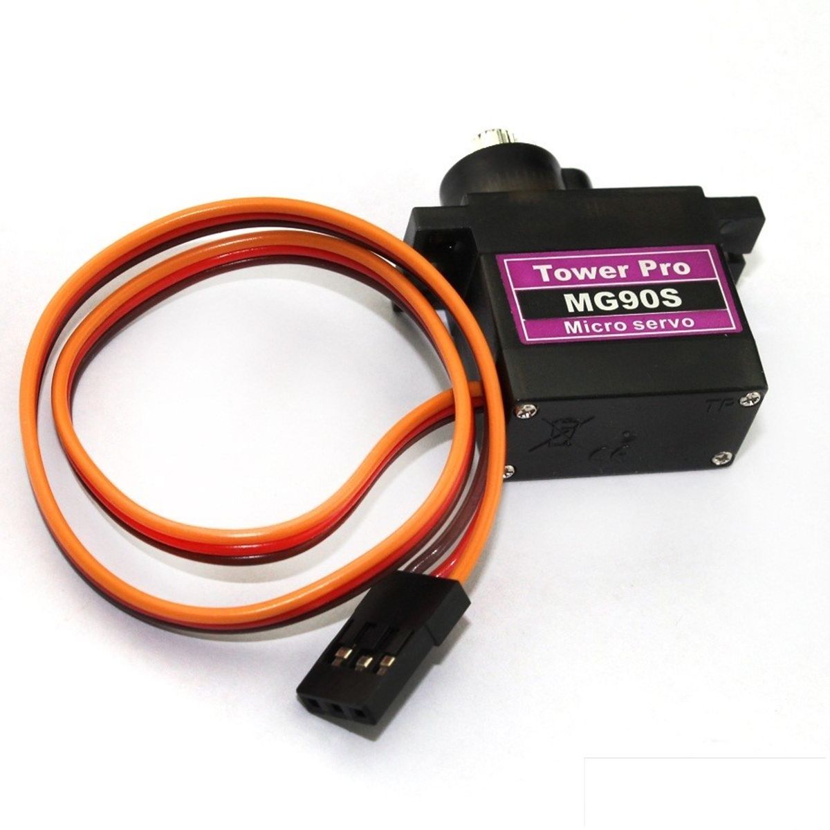 GENERICO - Servomotor Mg90s Mg90 Piñoneria Metalica 18kg/cm