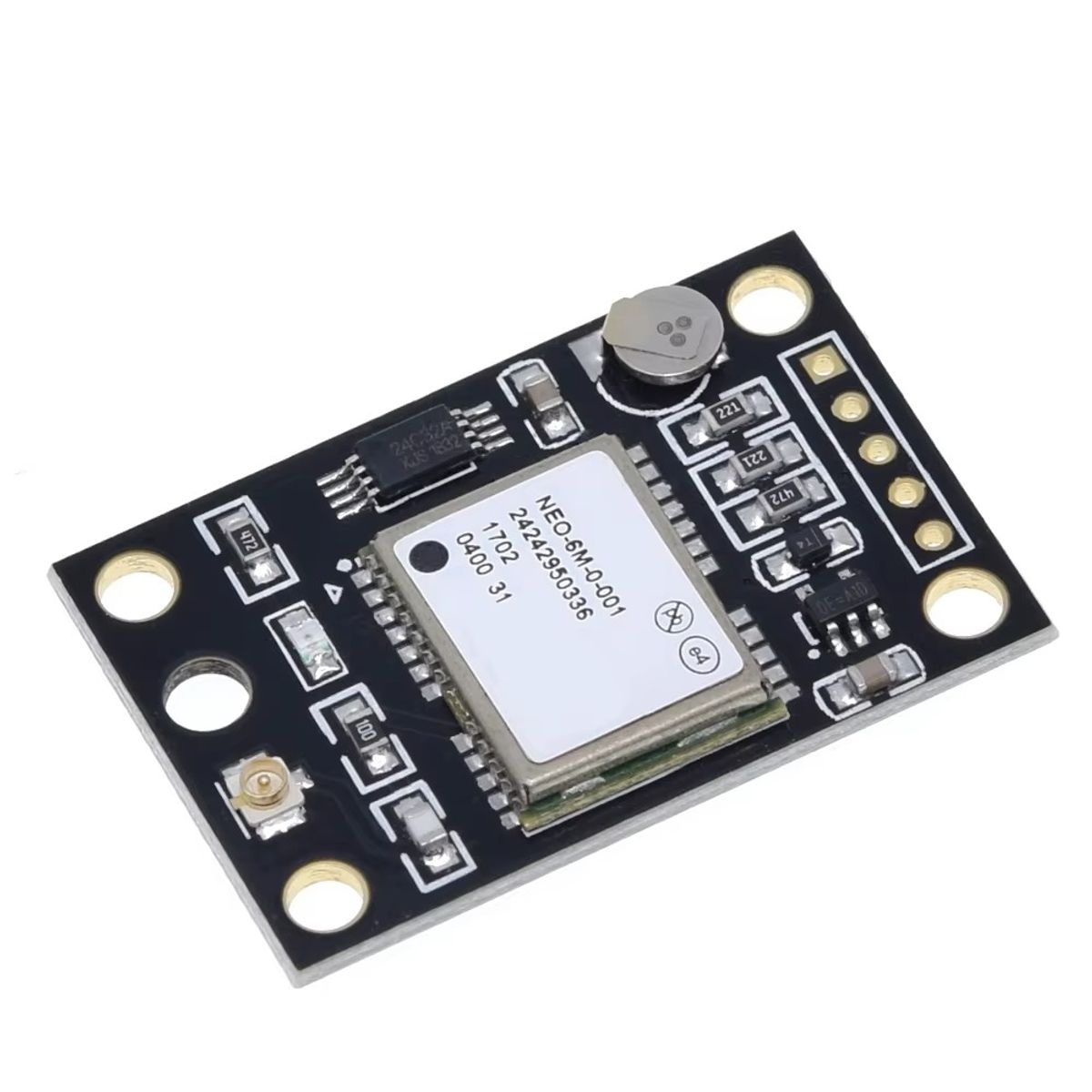 GENERICO - Modulo Gps Neo 6m GY-NEO6MV2 3.3-5V con Eeprom