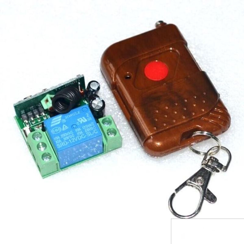 GENERICO - Control Remoto Interruptor Rf 315Mhz Con Modulo Rele 1 Canal