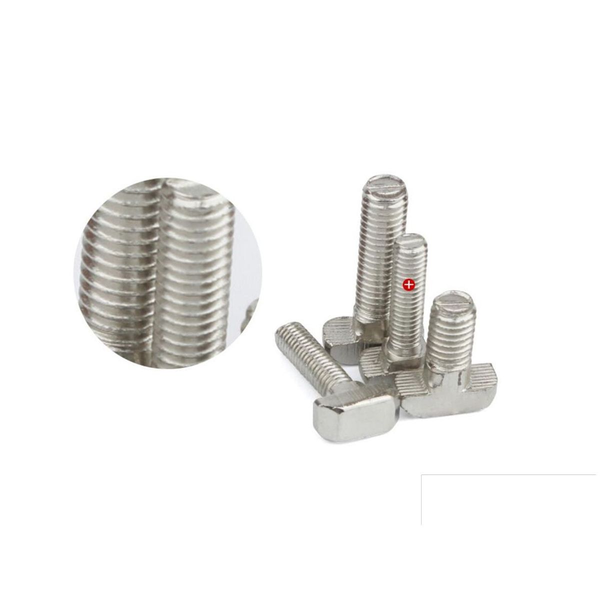 GENERICO - Tornillo Cabeza T Martillo M5 5mm Longitud 25mm Perfil 2020 Cnc