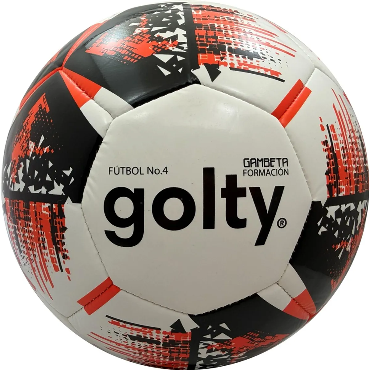 GOLTY - Balón Fútbol Golty Formación Gambeta III Cos A Maq Blanco 3