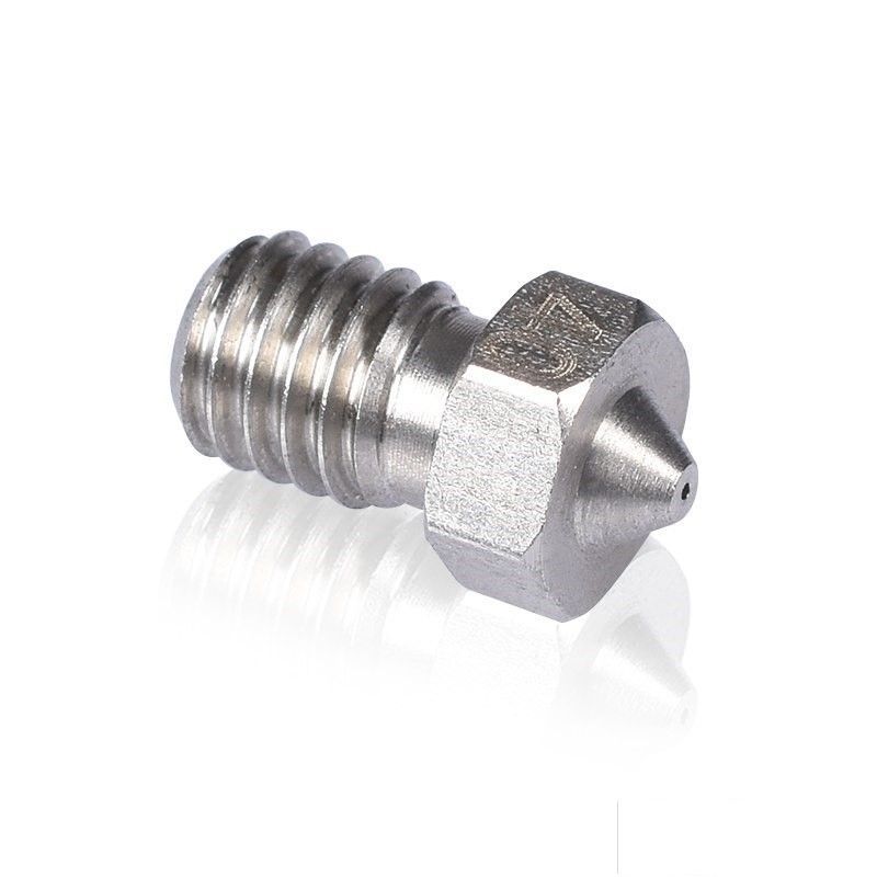GENERICO - Boquilla Nozzle Hotend 0.5mm 1.75mm Acero Inoxidable E3D V6