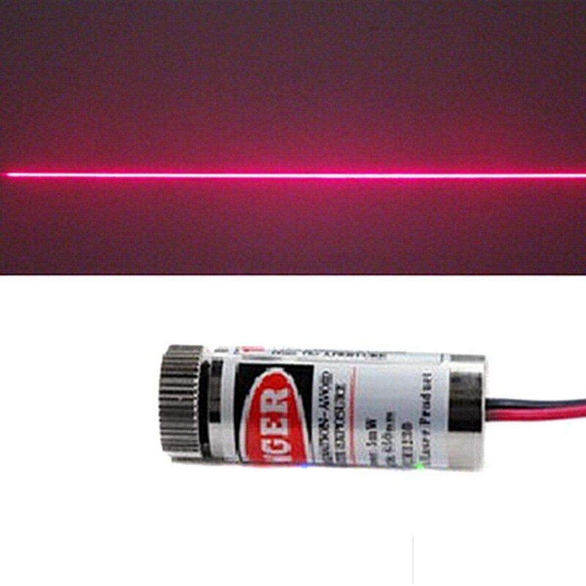 GENERICO - Modulo Laser Apuntador 650nm 3-6V 5mW Linea Raya