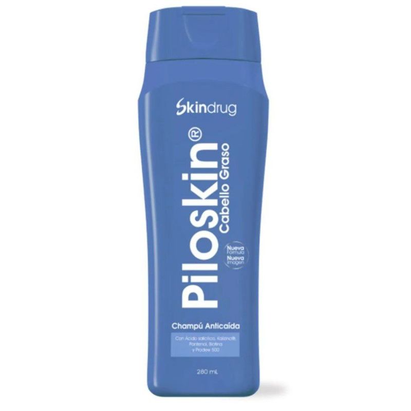SKINDRUG - Piloskin Champú Cabello Graso x 280ml Skindrug