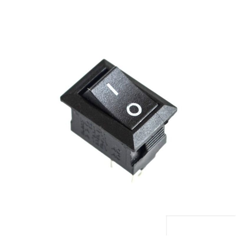 GENERICO - Interruptor KCD1 15x21mm 1 Switch 6A 250V On Off Pulsador