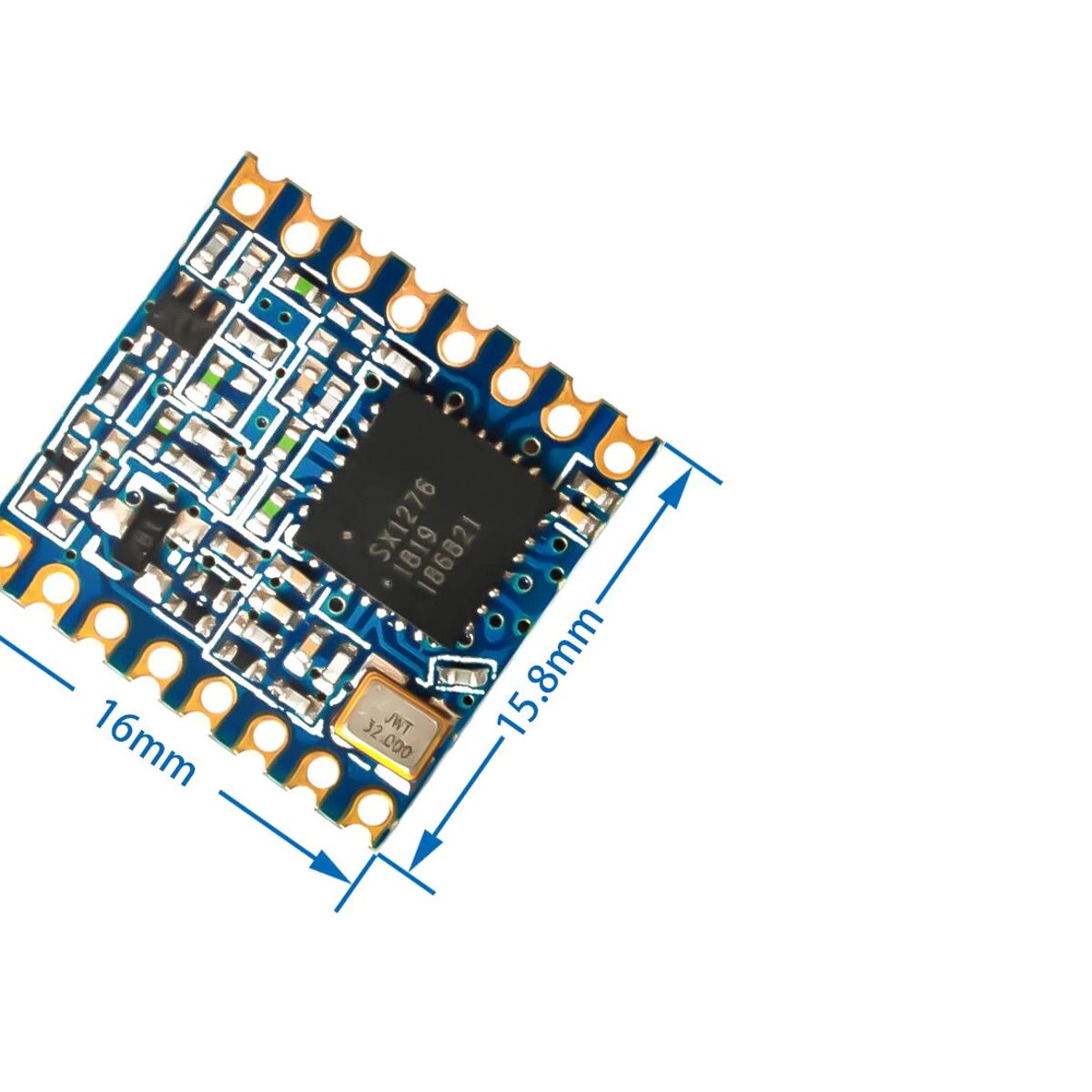 GENERICO - Modulo Radiofrecuencia RF Transceptor LoRa 915Mhz SX1276-P01 3000mt