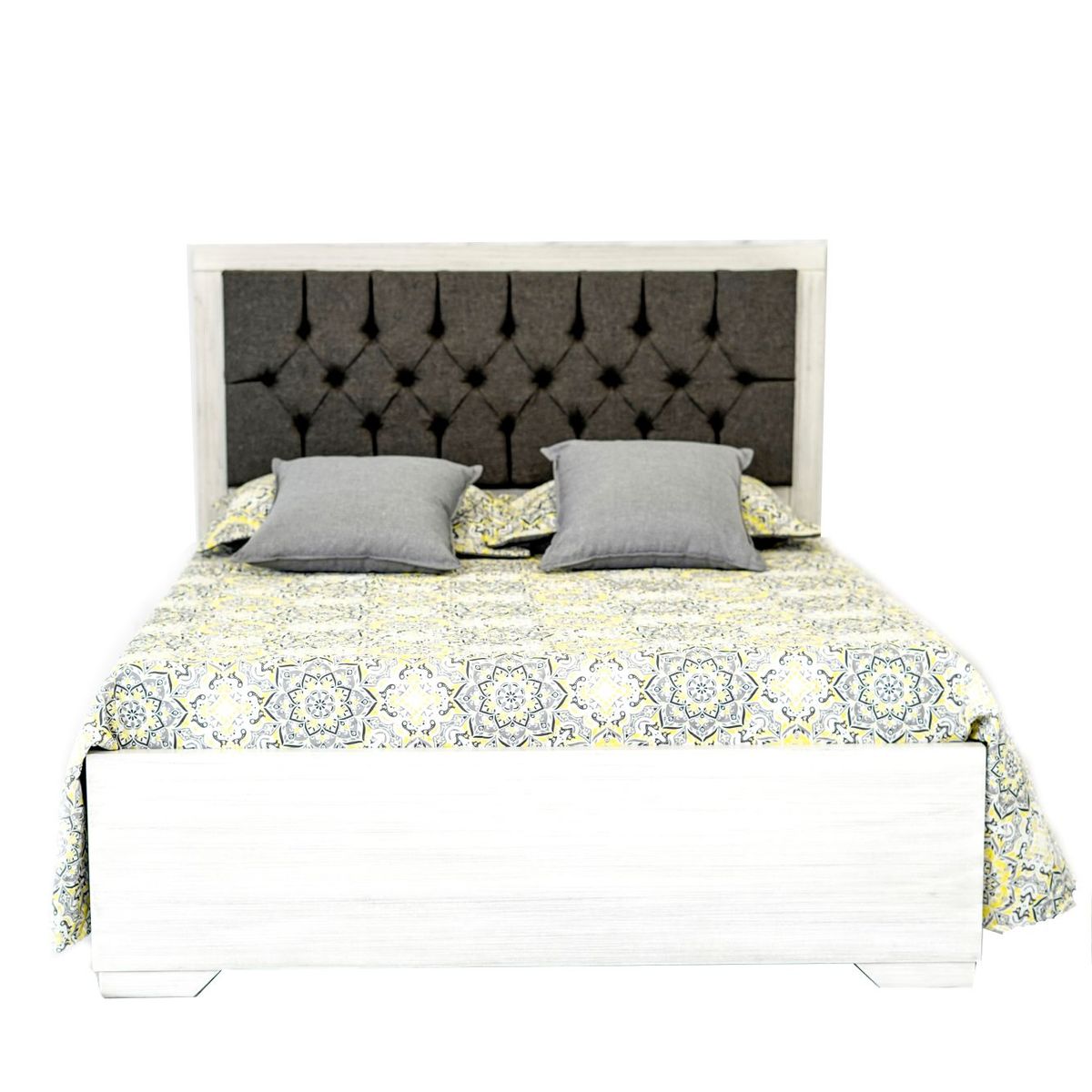 MUEBLES JUVENTUD - Cama Ginebra 140 *190