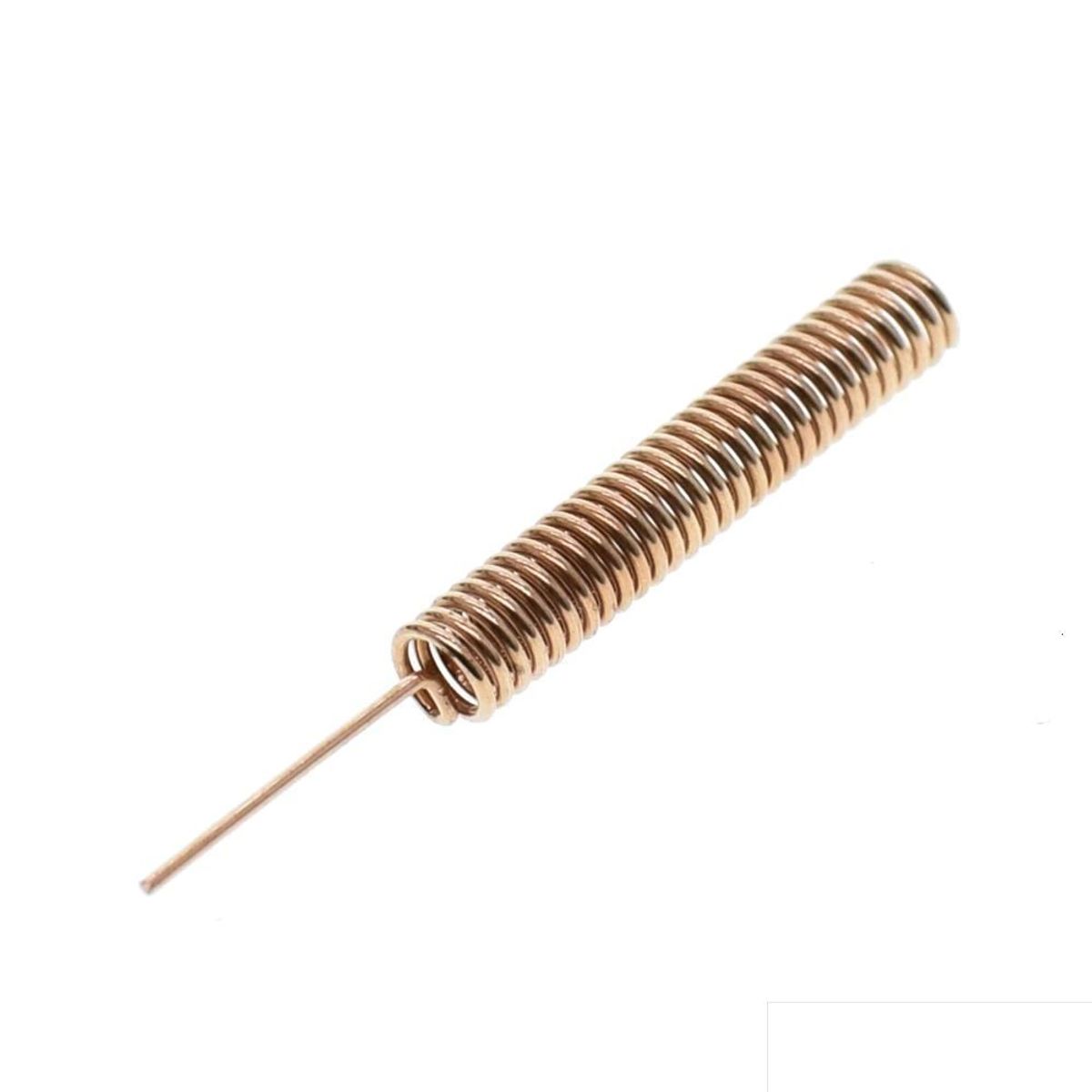 GENERICO - Antena Resorte Helicoidal 433MHz Radiofrecuencia para Transceptor