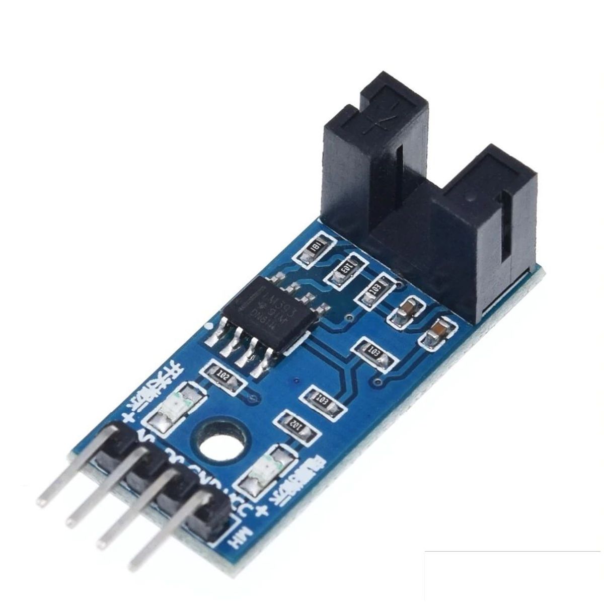 GENERICO - Sensor Encoder Optico Herradura Digital 3.3V 5V Velocidad Rpm