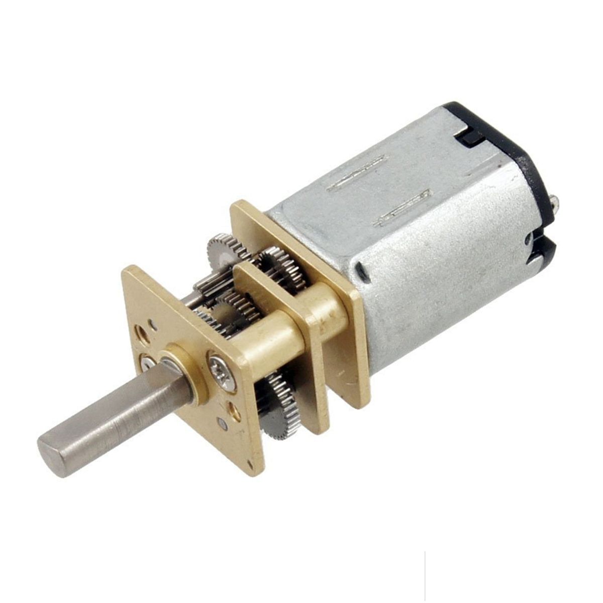 GENERICO - Motorreductor Mini Metalico 6V 30rpm N20 Eje 3mm