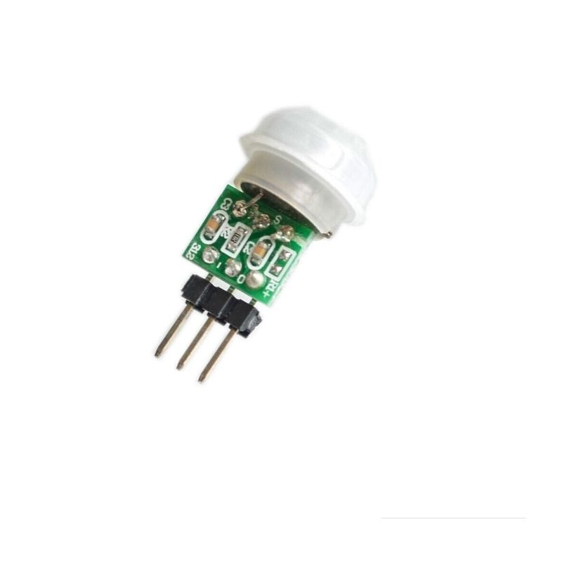 GENERICO - Sensor Movimiento Infrarrojo PIR Mini HC-SR505 3mt 4.5-20V