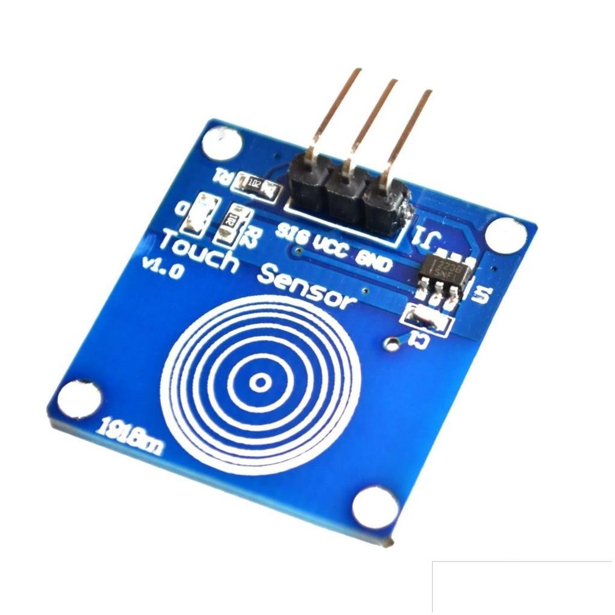 GENERICO - Sensor Tactil Mini Touch TTP223 Capacitivo Azul