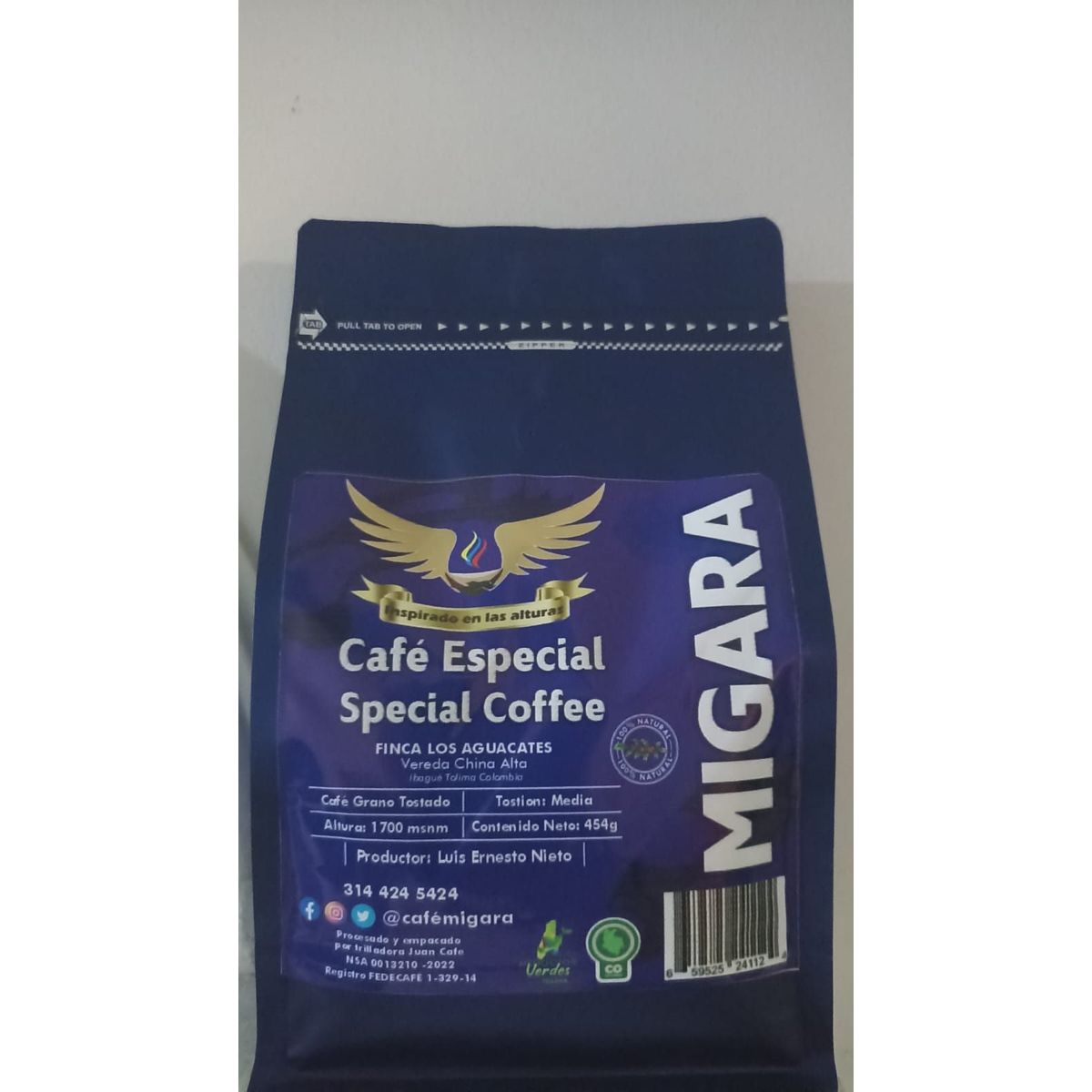 GENERICO - cafe especial migara denominacion origen Tolima