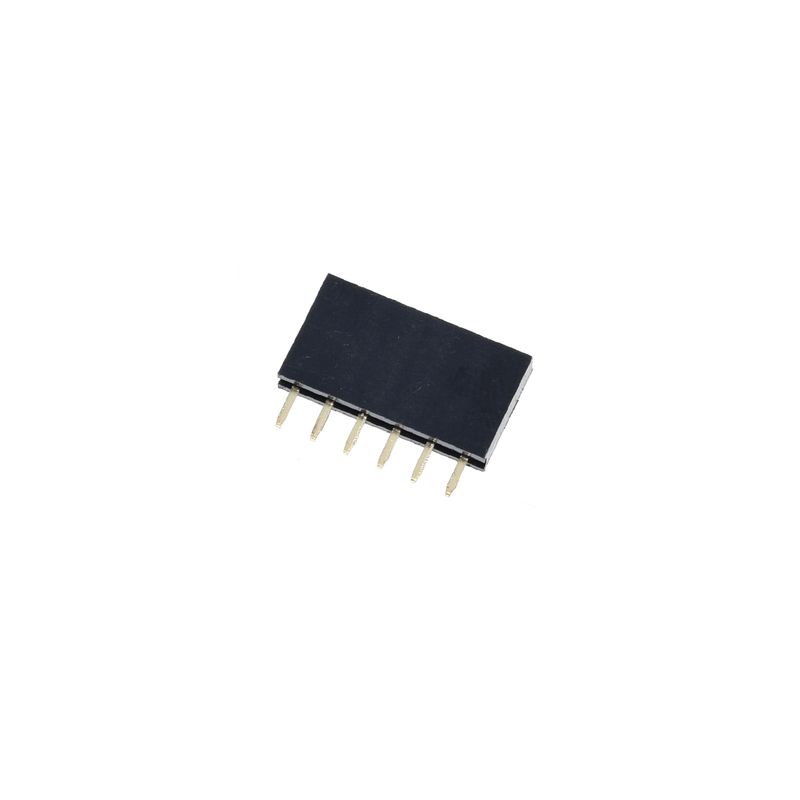 GENERICO - Regleta Header Hembra 2.54mm 6 Pines