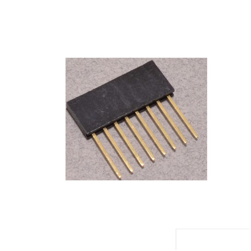 GENERICO - Regleta Header Hembra 2.54mm 8 Pines Arduino Esp8266 Robotica