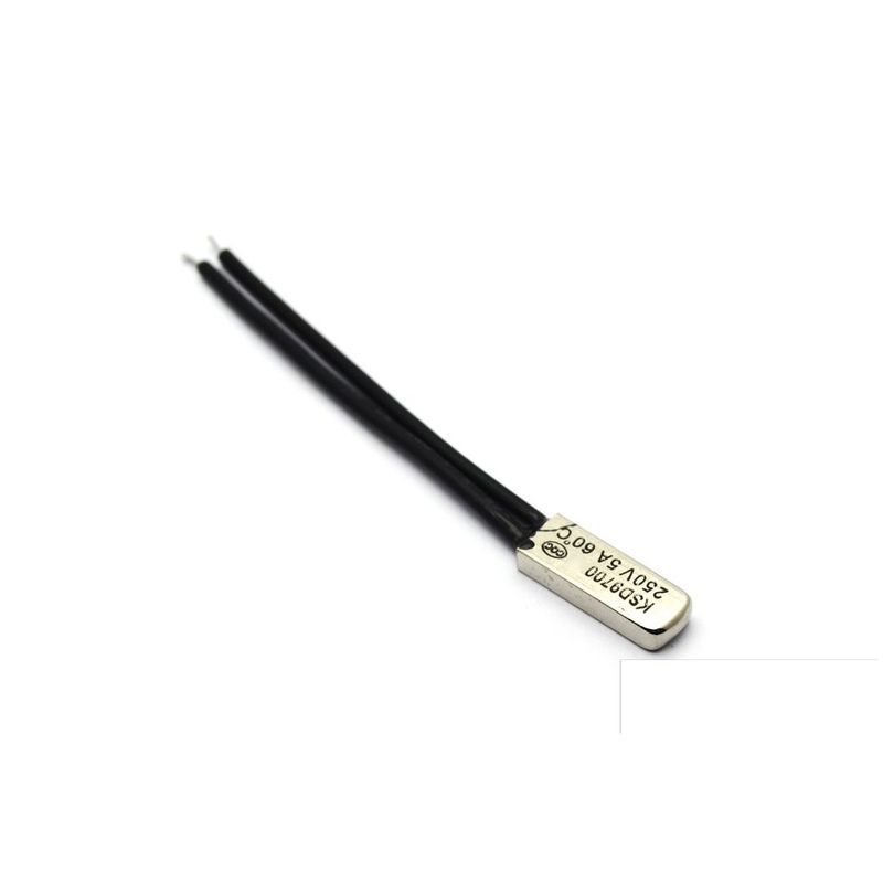 GENERICO - Sensor Temperatura Interruptor KSD9700 60C Termostato Switch 250V 5A