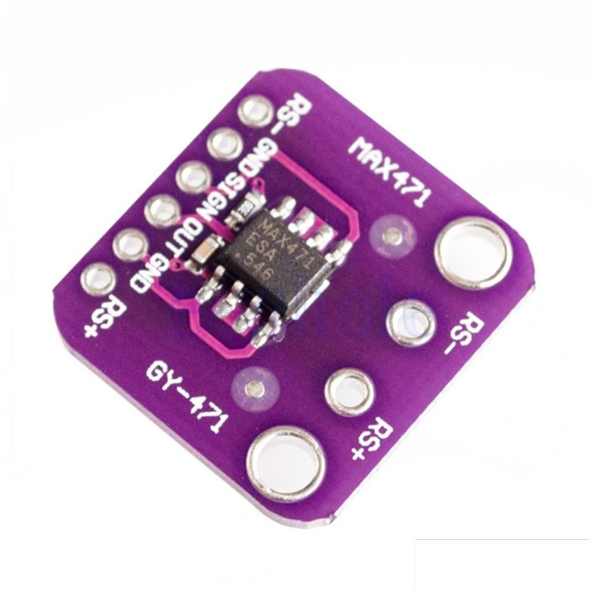 GENERICO - Sensor Corriente Voltaje Max471 Bidireccional Monitoreo Batería Cc 3A 3V- 36V