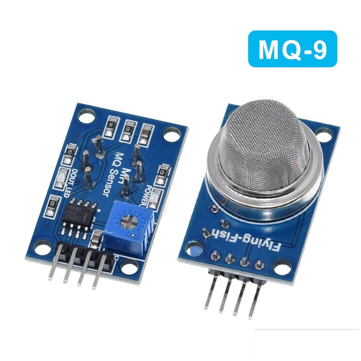 GENERICO - Sensor Gas MQ9 MQ-9 Sno2 Co Monoxido Carbono