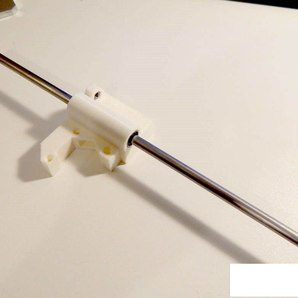 GENERICO - Varilla Lisa Acero Plata Diametro 8mm Longitud 50cm Smooth Rod