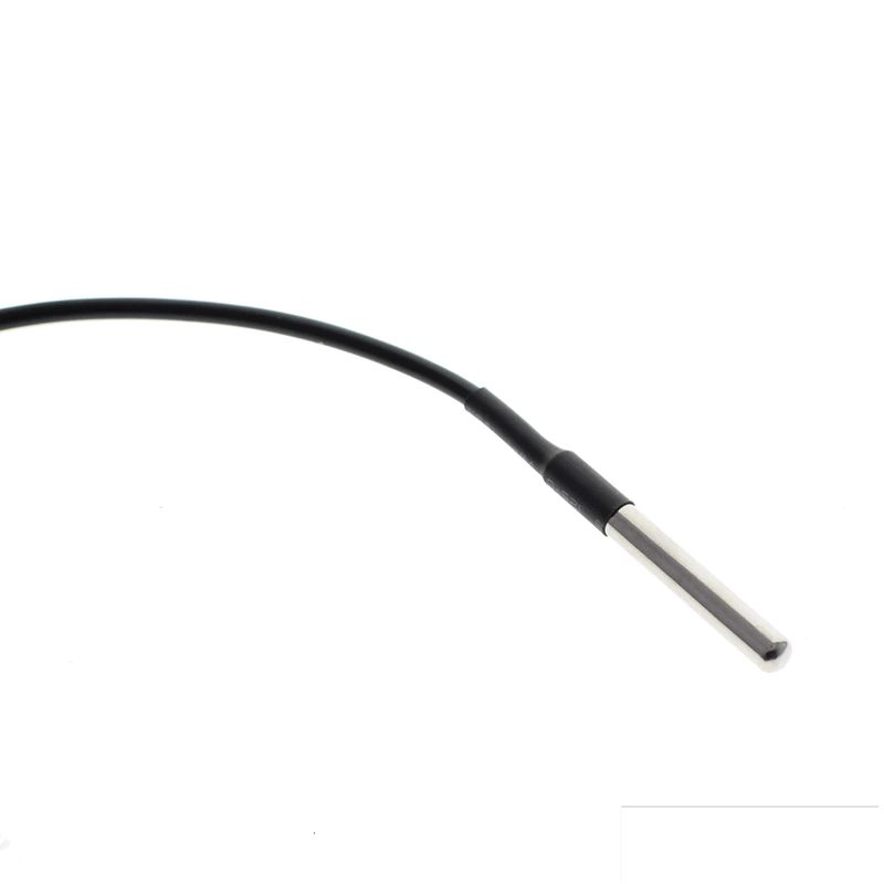 GENERICO - Sonda Sensor Digital Temperatura DS18B20 Impermeable 2 Metro