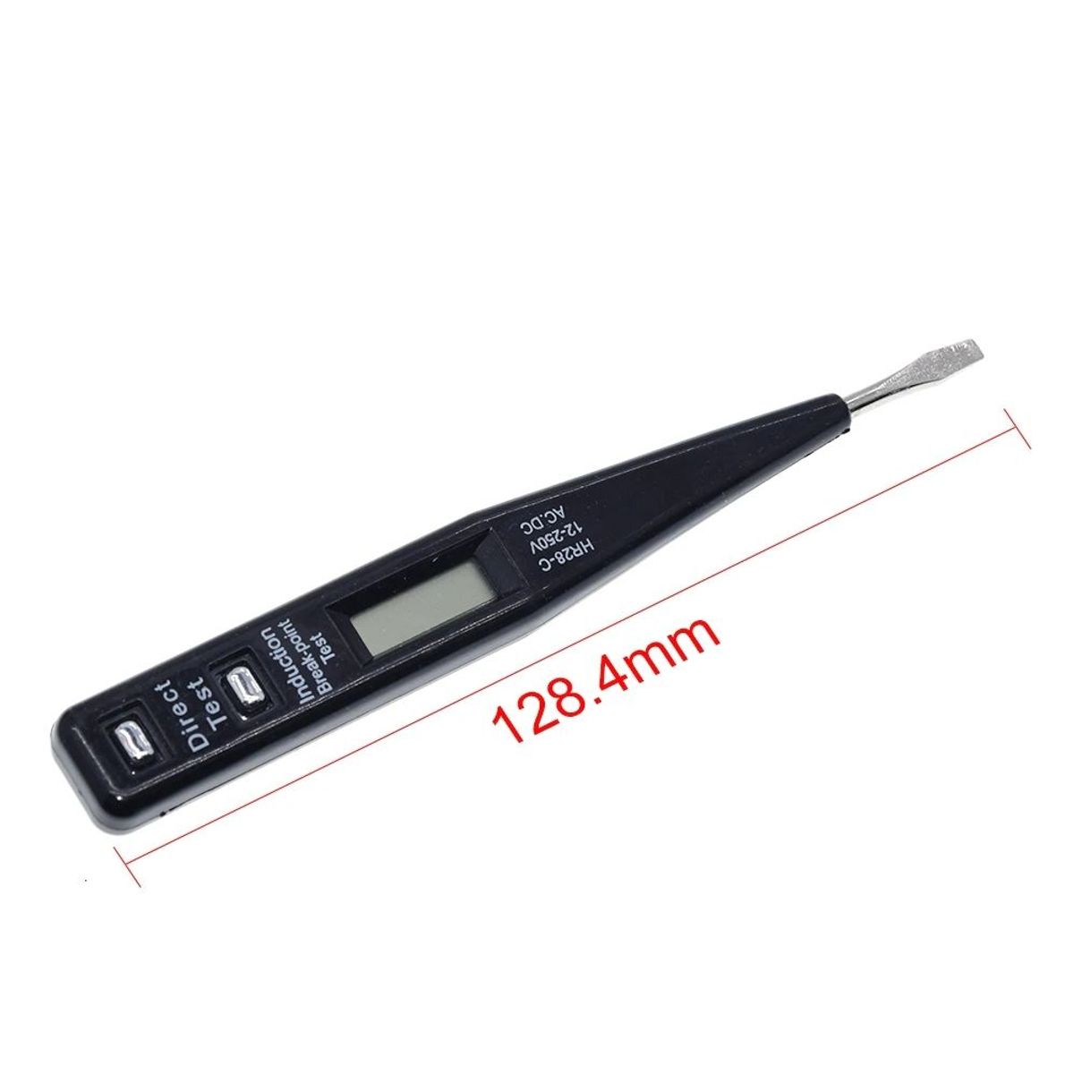GENERICO - Tester Probador Voltaje AC Digital HR28-c Sin Contacto 12-250V