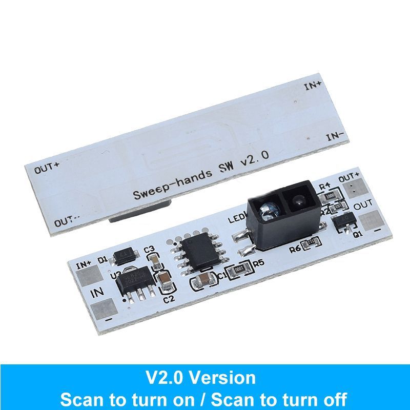 GENERICO - Sensor Interruptor Gestos SW-V2.0 12V 3A 36W 10-80mm