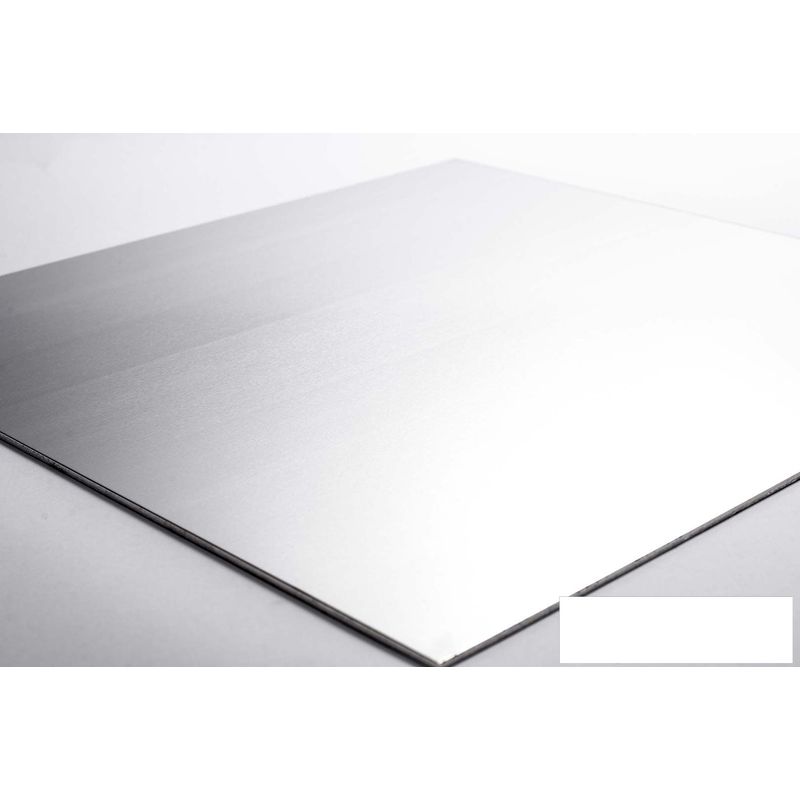 GENERICO - Lamina Aluminio 40x40cm 400x400mm Espesor 3mm