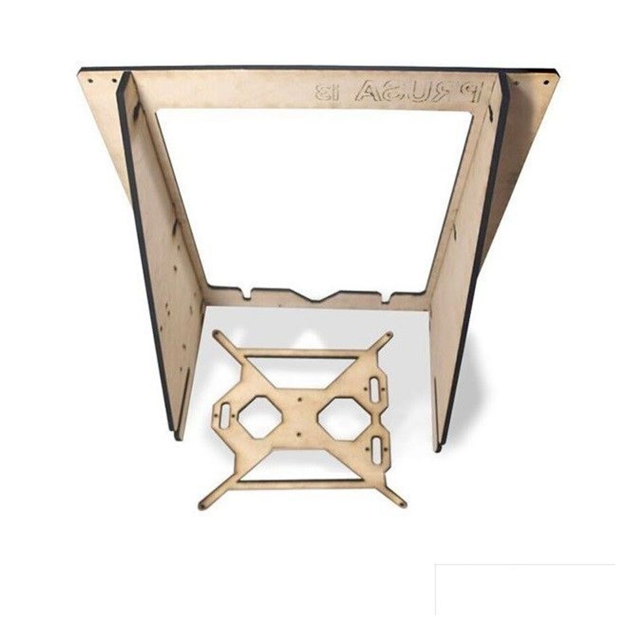 GENERICO - Estructura Impresora 3d Marco Prusa I3 Rework Madera MDF 5mm