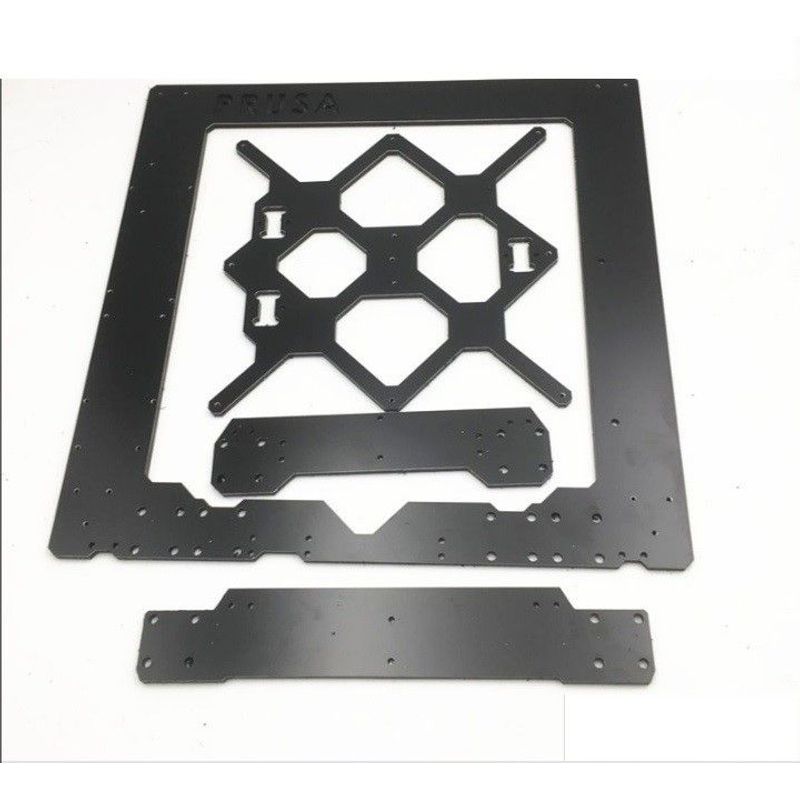 GENERICO - Marco Estructura Impresora 3d Prusa I3 MK3 Acrilico Negro 5mm