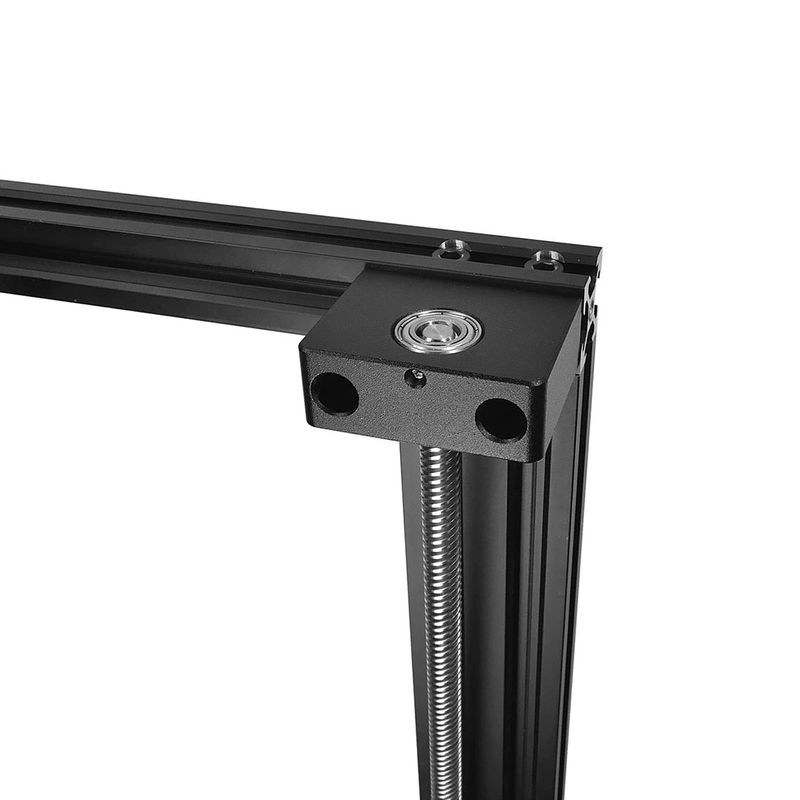 GENERICO - Soporte Superior Rodamiento Eje Z Aluminio Varilla 8mm Ender Cr10