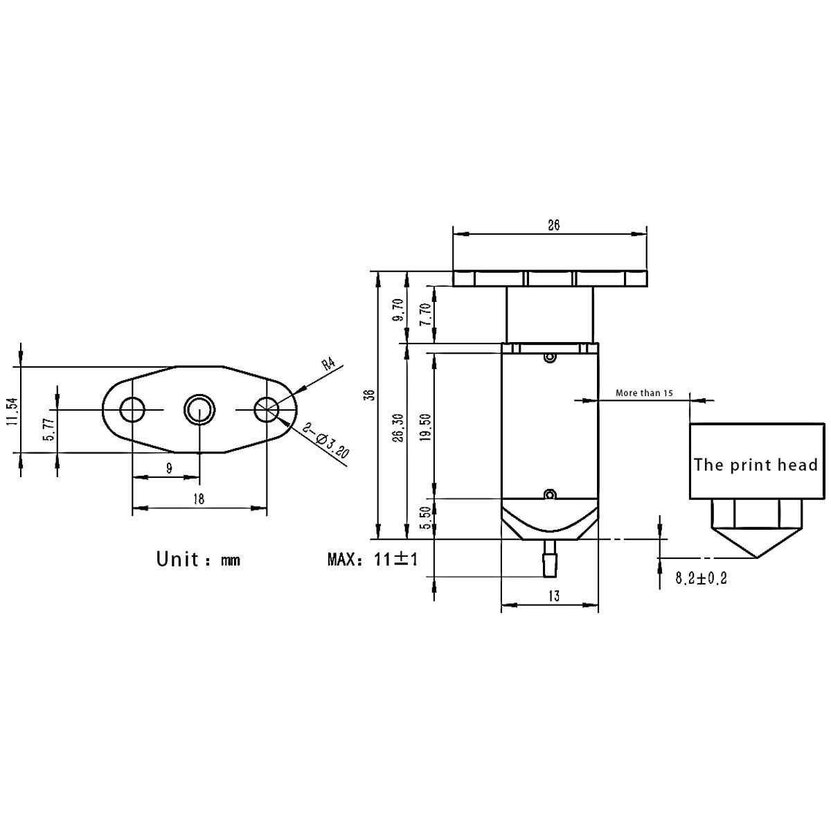 GENERICO - Sensor Auto Nivelacion BL-touch BL Touch Ender Cr10