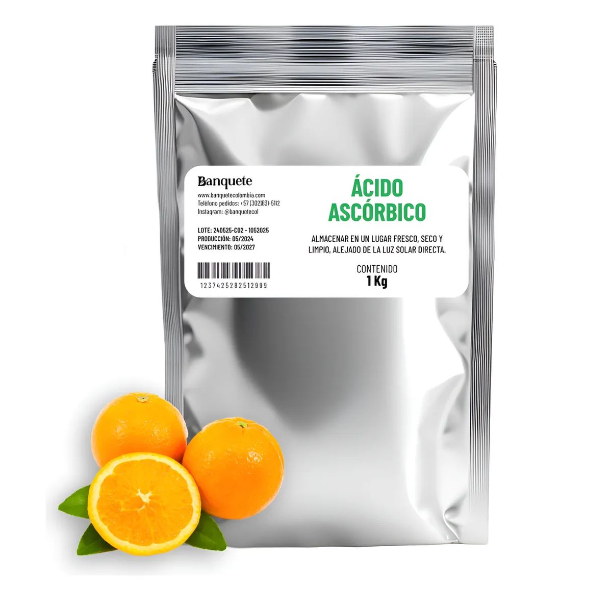 GENERICO - Vitamina C - Acido Ascorbico 1Kg