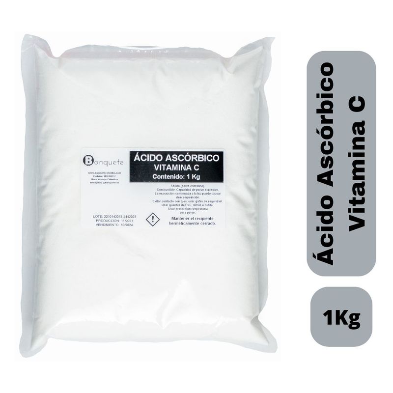GENERICO - Vitamina C - Acido Ascorbico 1Kg