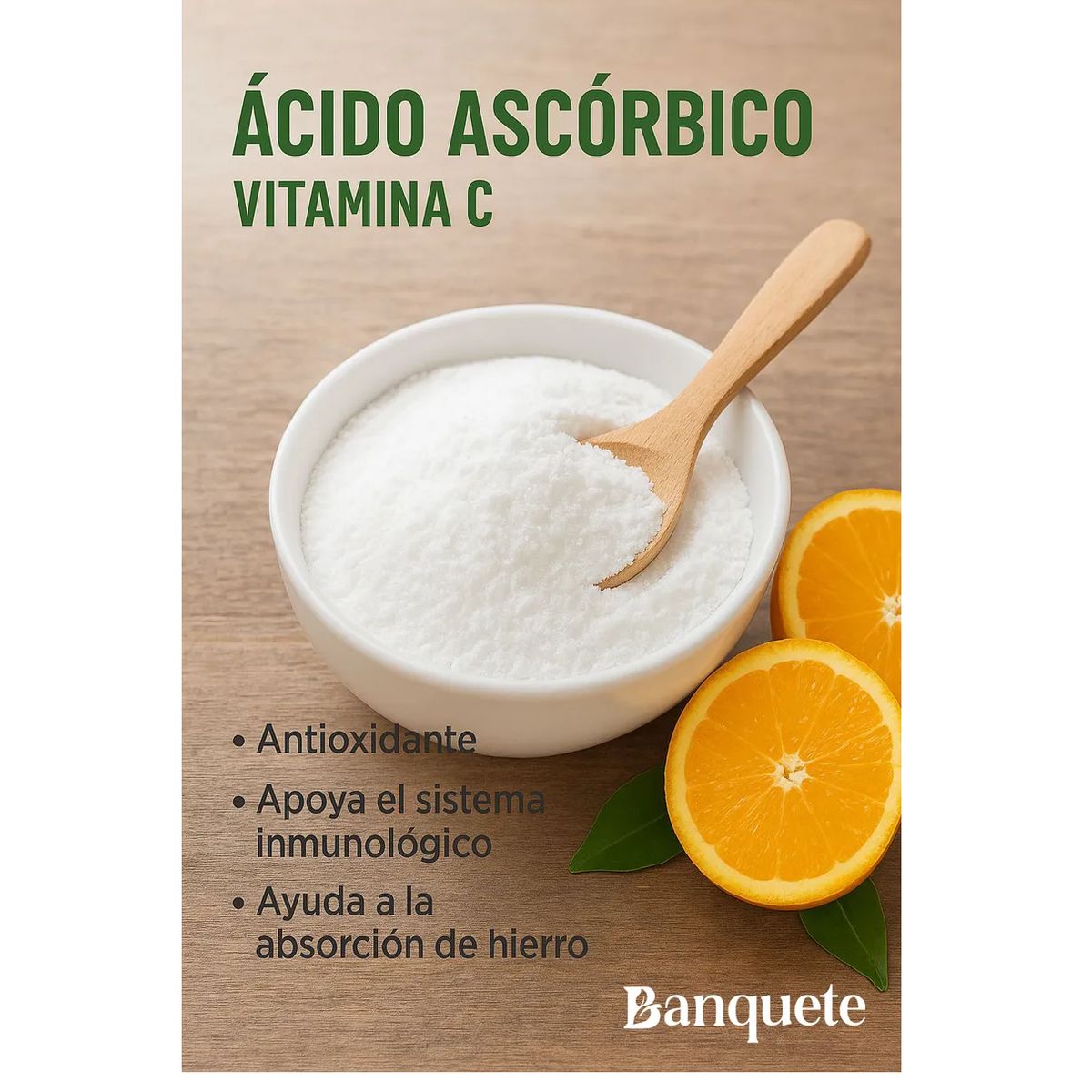 GENERICO - Vitamina C - Acido Ascorbico 1Kg