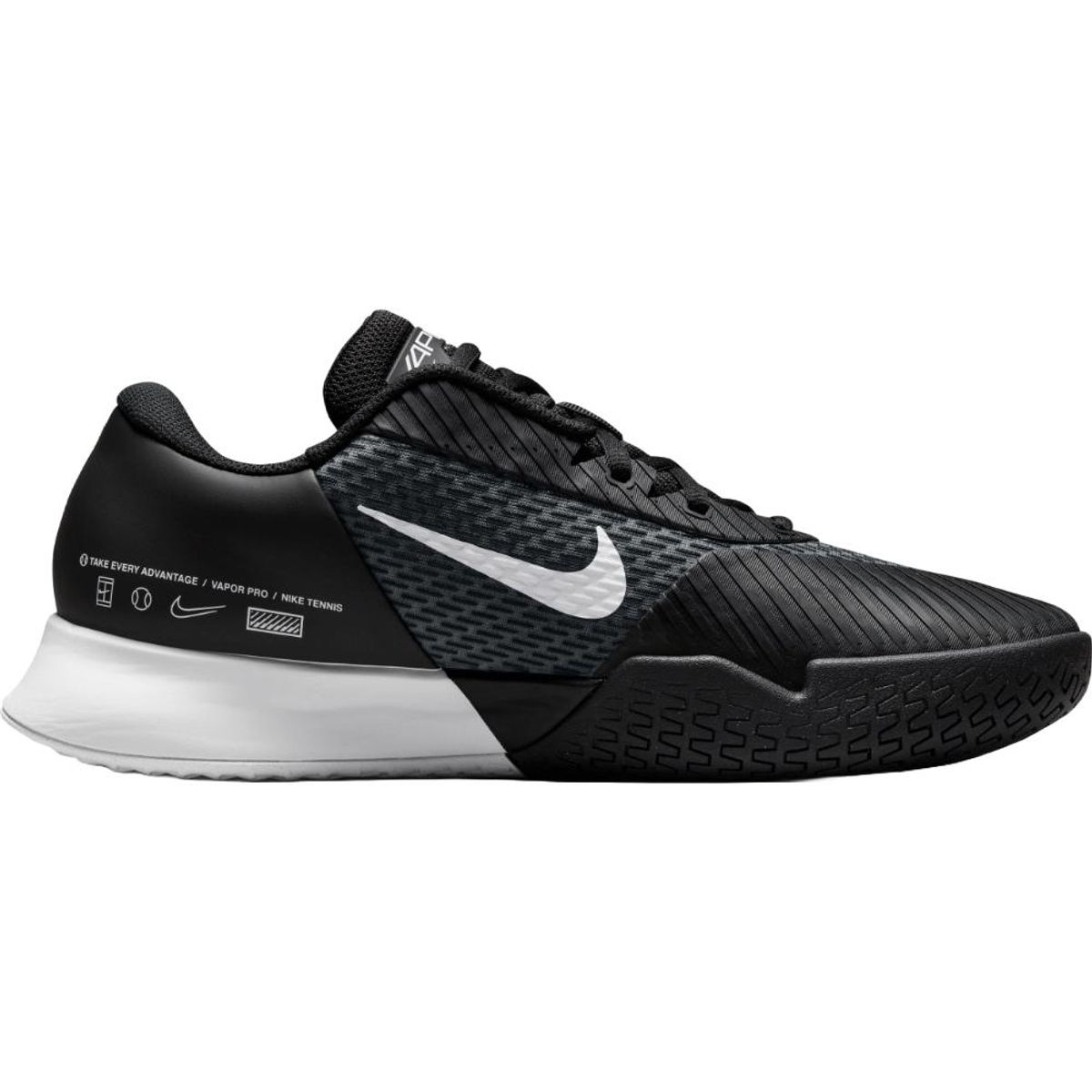 NIKE - Tenis Nike Zoom Vapor Pro 2 Hc-Negro